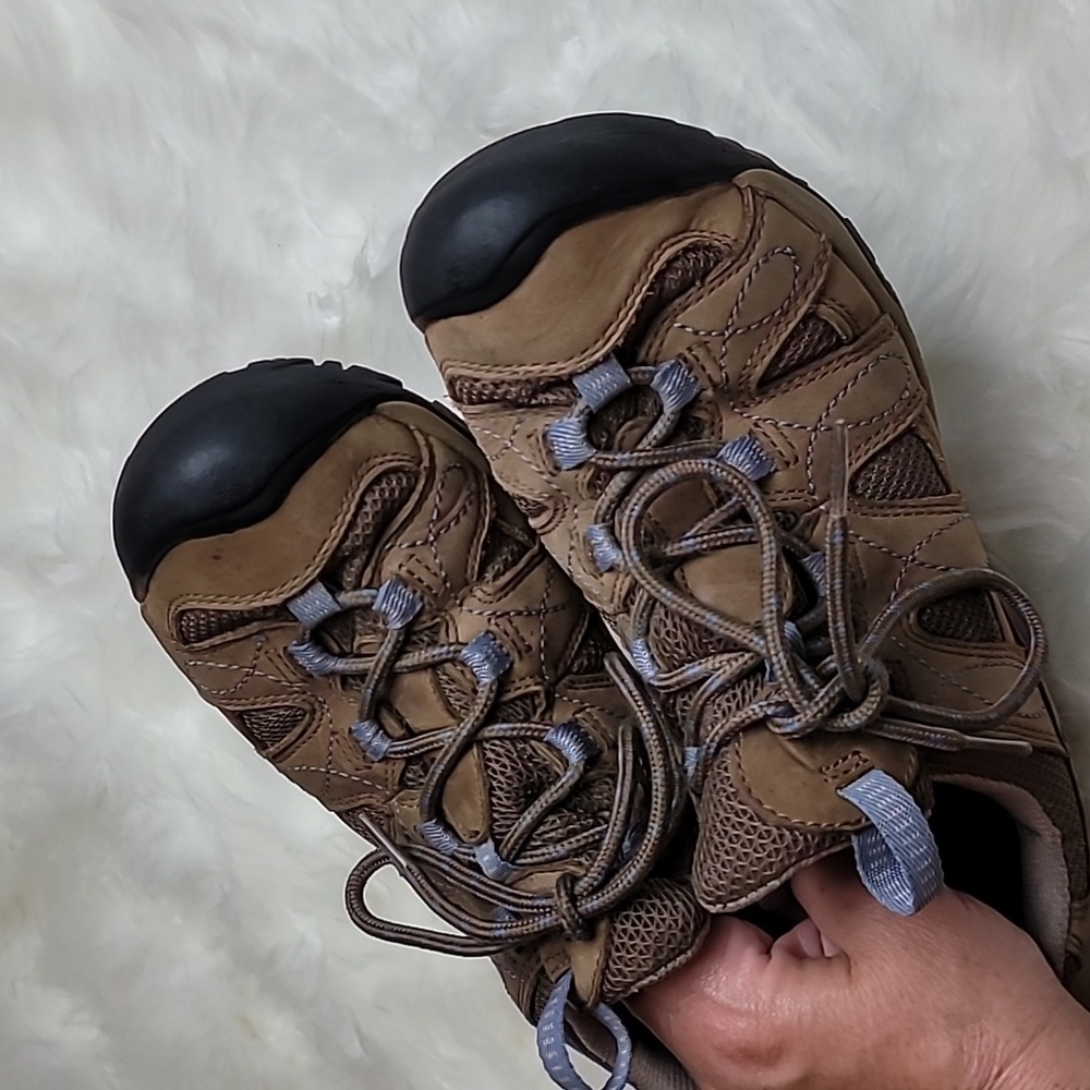 Keen Women’s Hiking Shoes Size 6.5 Brown Trail Outdoor Walking Sneakers - Picture 7 of 10